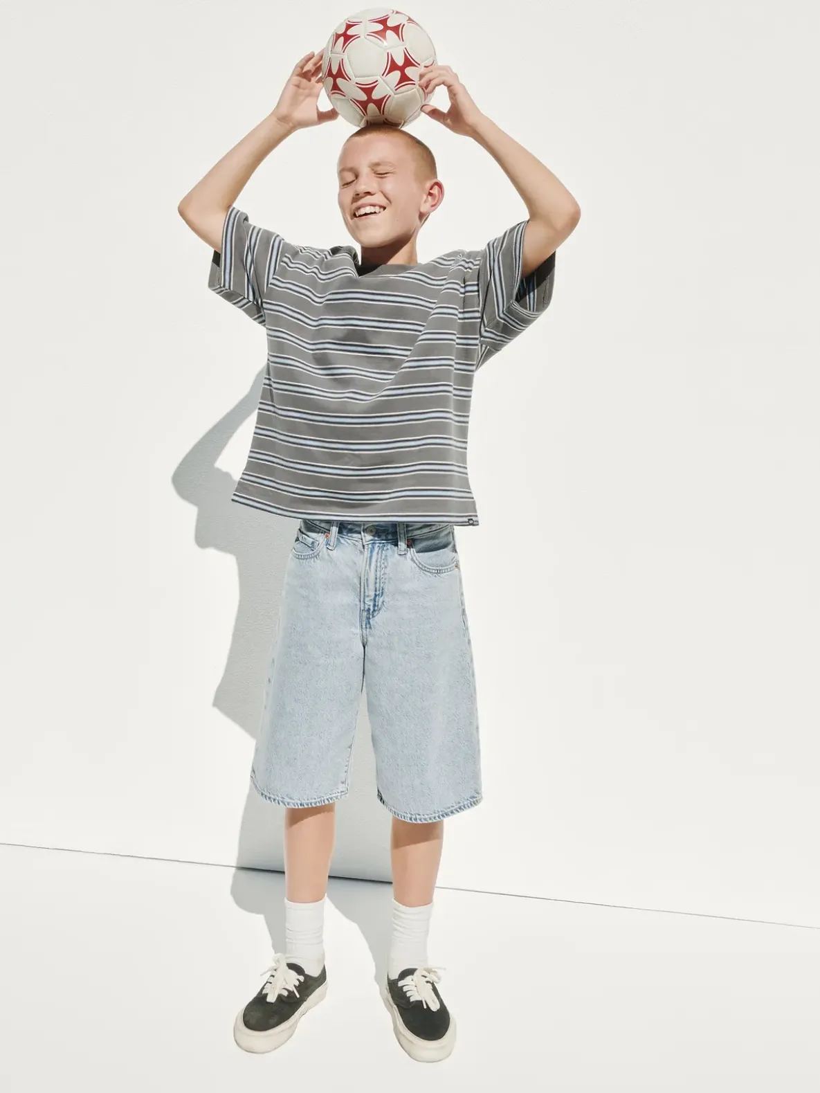 Kids UltraSoft Denim Baggy Shorts