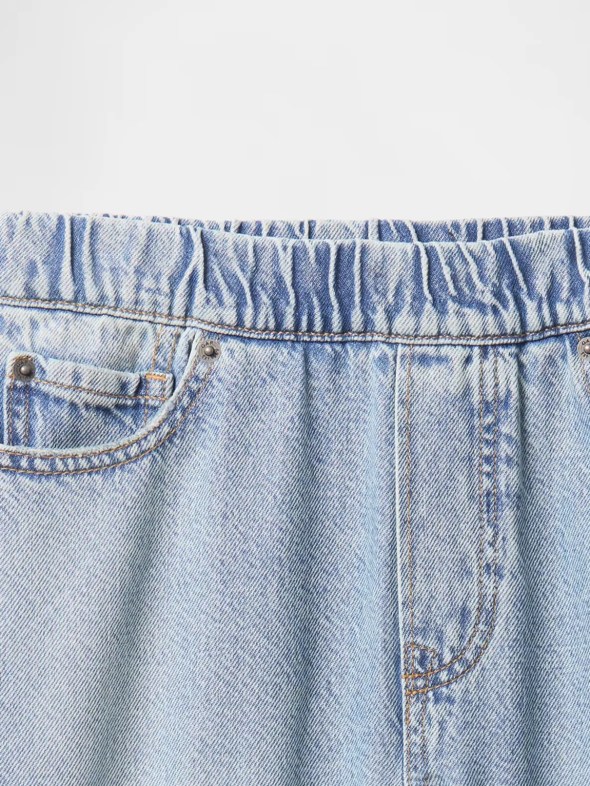 Kids UltraSoft Pull-On Baggy Jeans