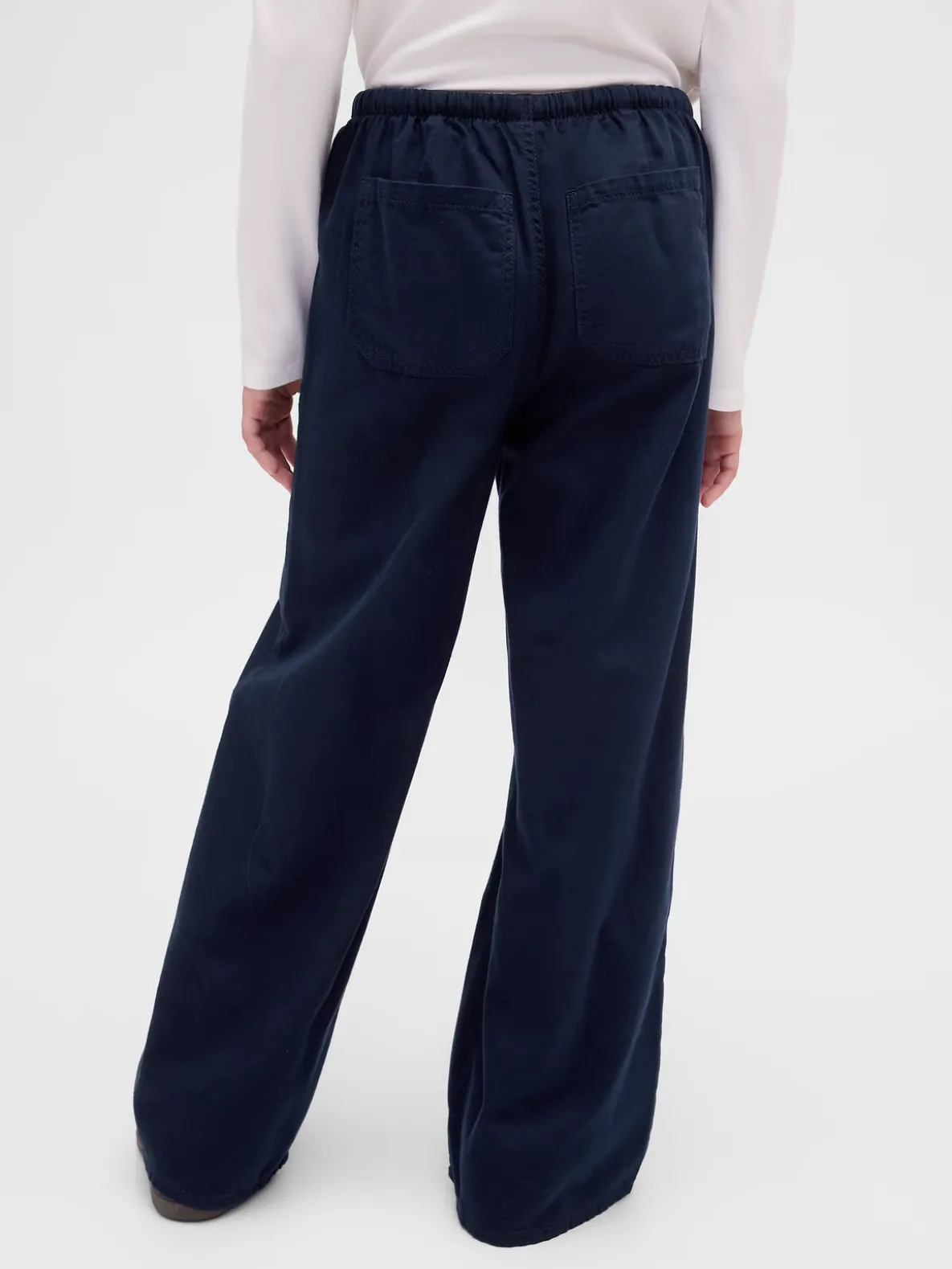 Kids Uniform Easy Wide-Leg Pants