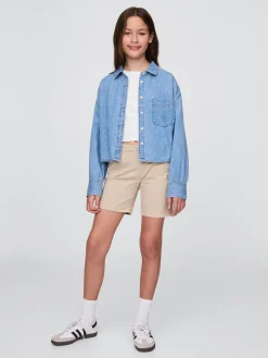 Kids Uniform Midi Shorts