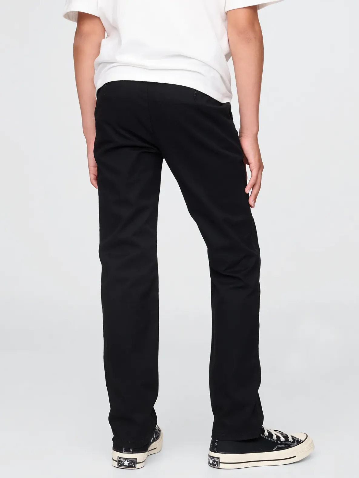 Kids Uniform Straight-Fit Stretch Khakis