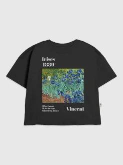 Kids Van Gogh Irises Graphic T-Shirt