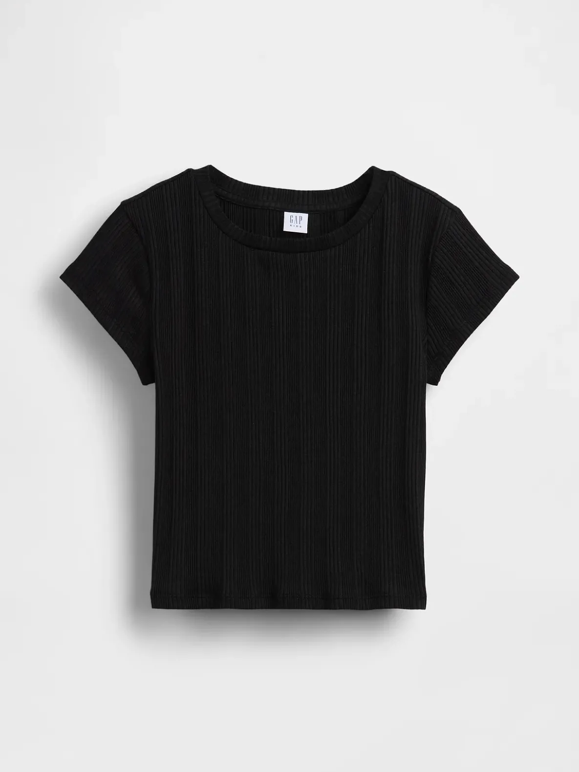 Kids Variegated Rib Fitted T-Shirt
