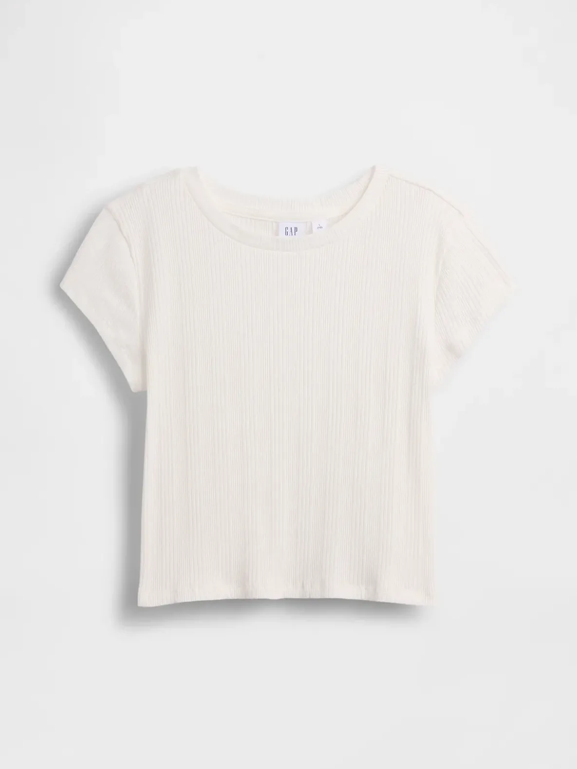Kids Variegated Rib Fitted T-Shirt