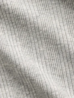 Kids Variegated Rib Fitted T-Shirt