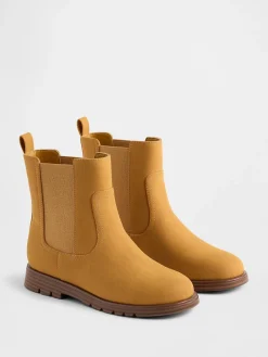 Kids Vegan Leather Chelsea Boot