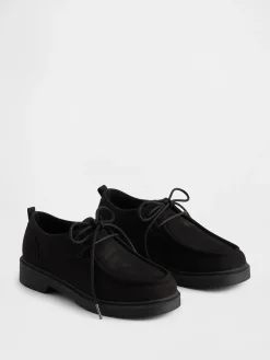 Kids Vegan Suede Loafers