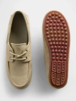 Kids Vegan Suede Loafers