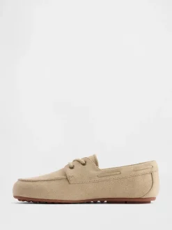 Kids Vegan Suede Loafers