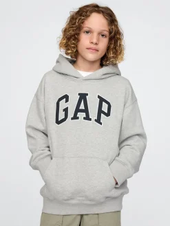 Kids VintageSoft Logo Hoodie