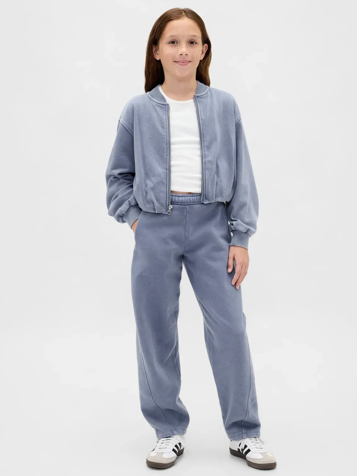 Kids VintageSoft Bubble Bomber Jacket
