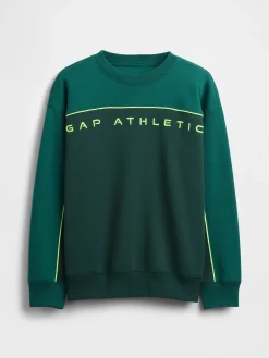 Kids VintageSoft Colorblock Logo Sweatshirt