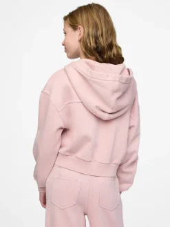 Kids VintageSoft Crop Zip Hoodie