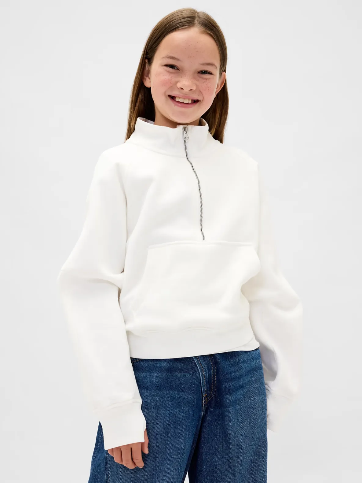 Kids VintageSoft Half-Zip Pullover