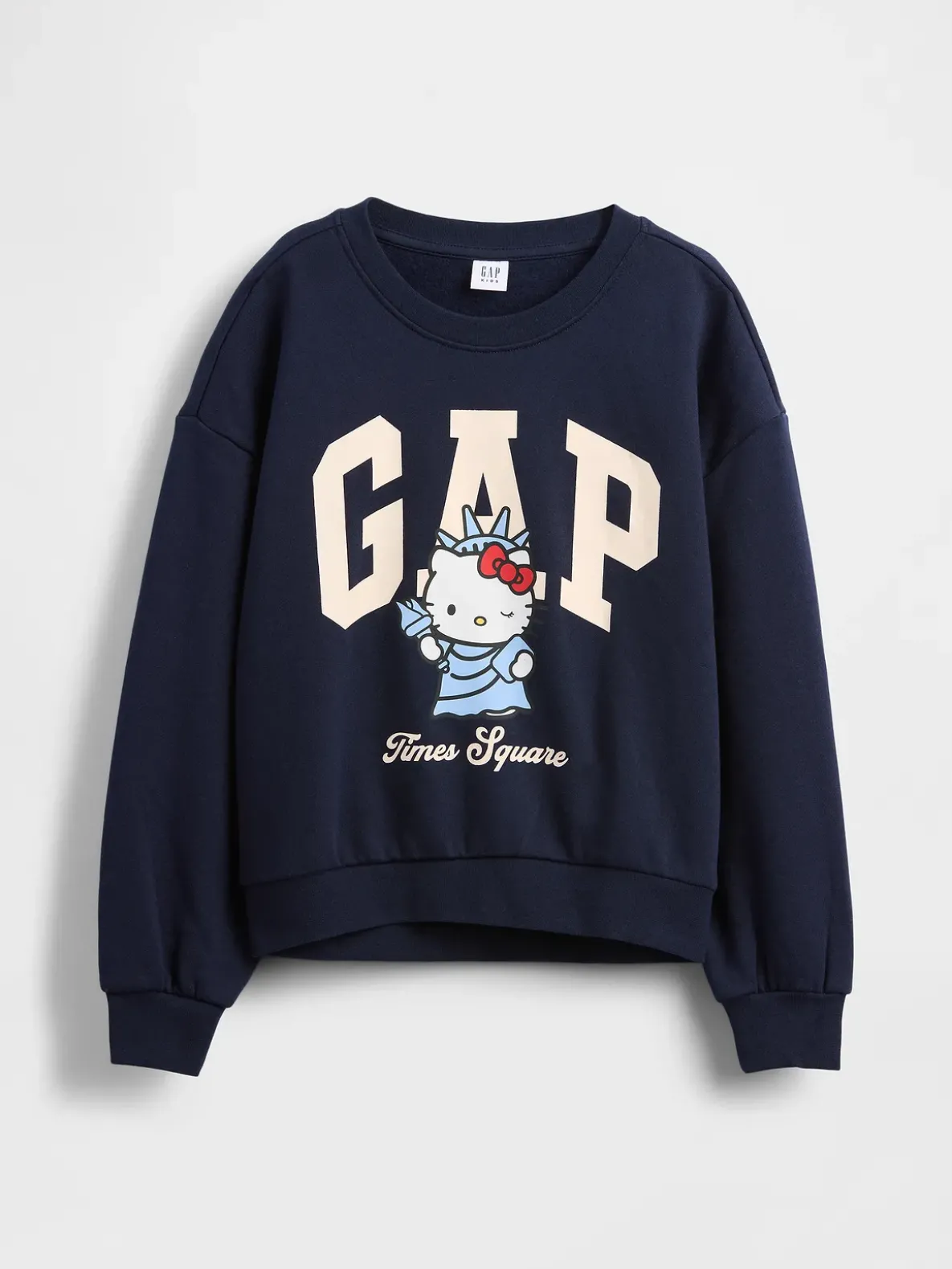 Kids VintageSoft Hello Kitty Logo Sweatshirt