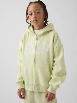 Kids VintageSoft Logo Zip Hoodie