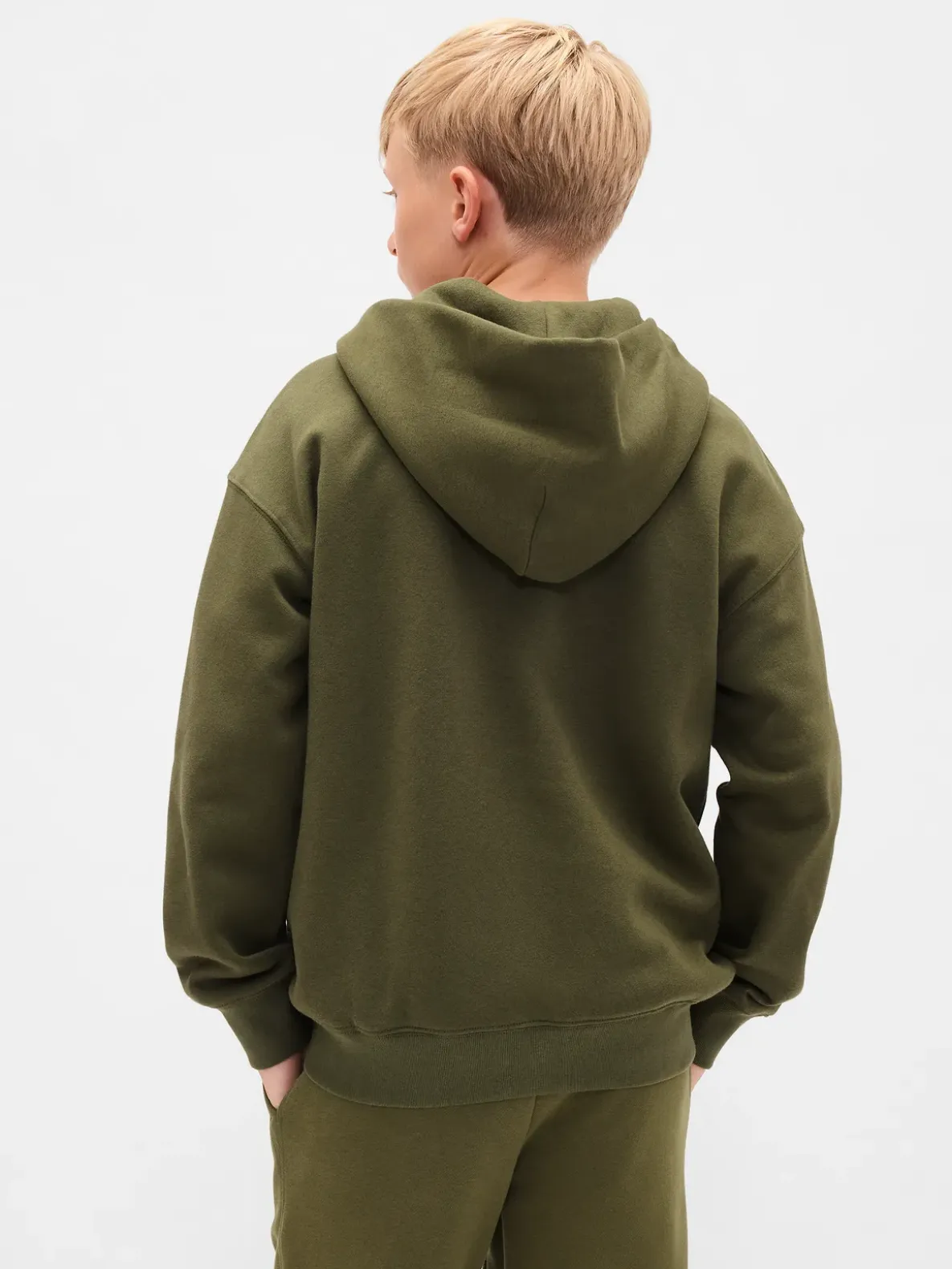 Kids VintageSoft Logo Zip Hoodie