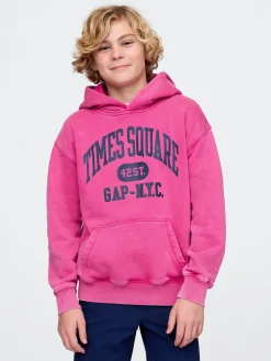 Kids VintageSoft NYC Times Square Hoodie