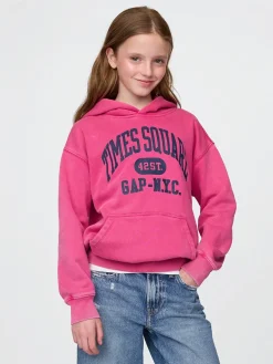 Kids VintageSoft NYC Times Square Hoodie