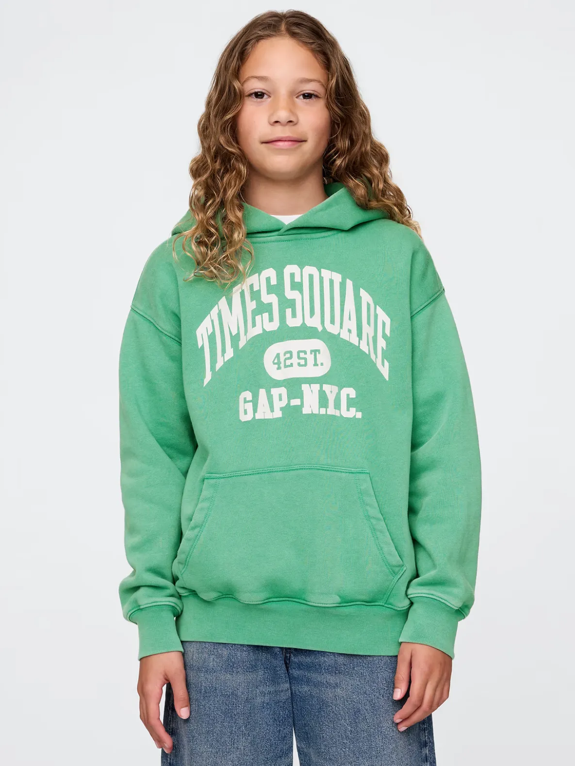 Kids VintageSoft NYC Times Square Hoodie