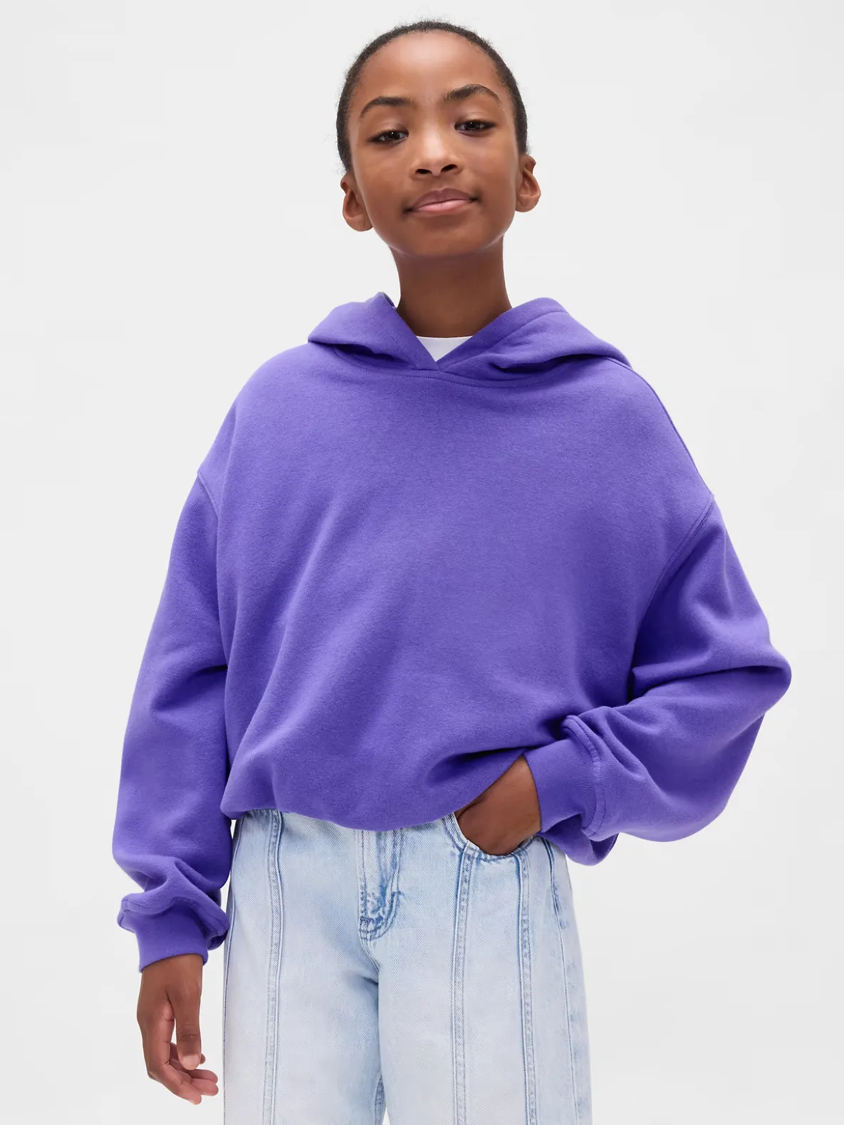 Kids VintageSoft Oversized Bubble Hoodie