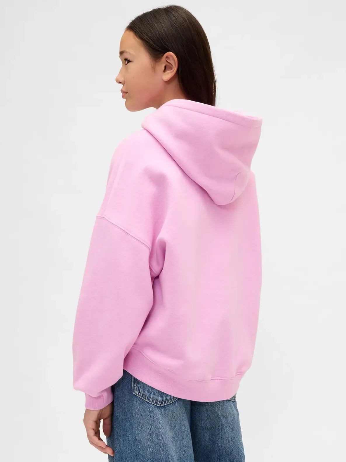 Kids VintageSoft Oversized Heart Logo Hoodie