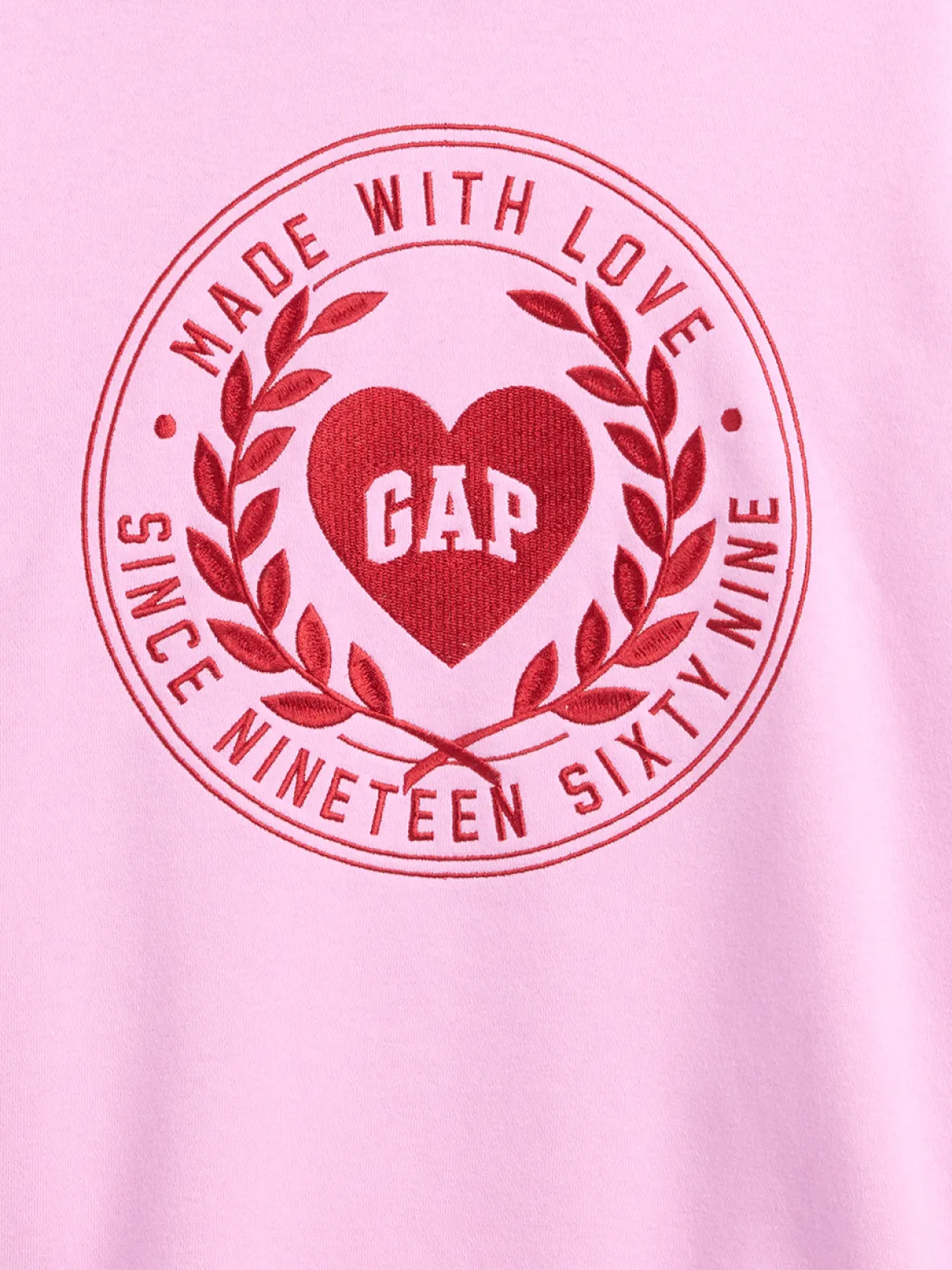 Kids VintageSoft Oversized Heart Logo Hoodie