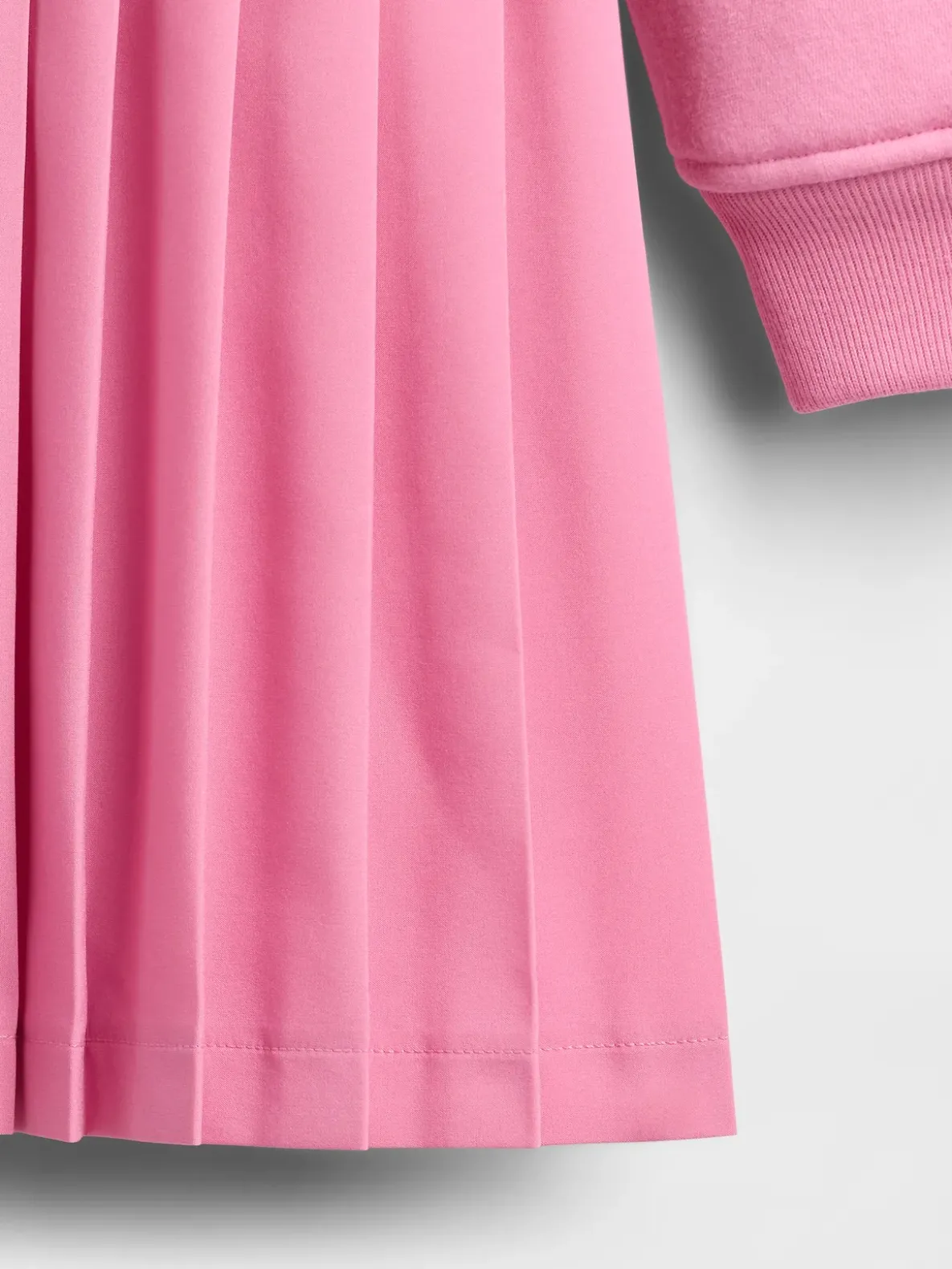 Kids VintageSoft Pleated Sweatshirt Dress