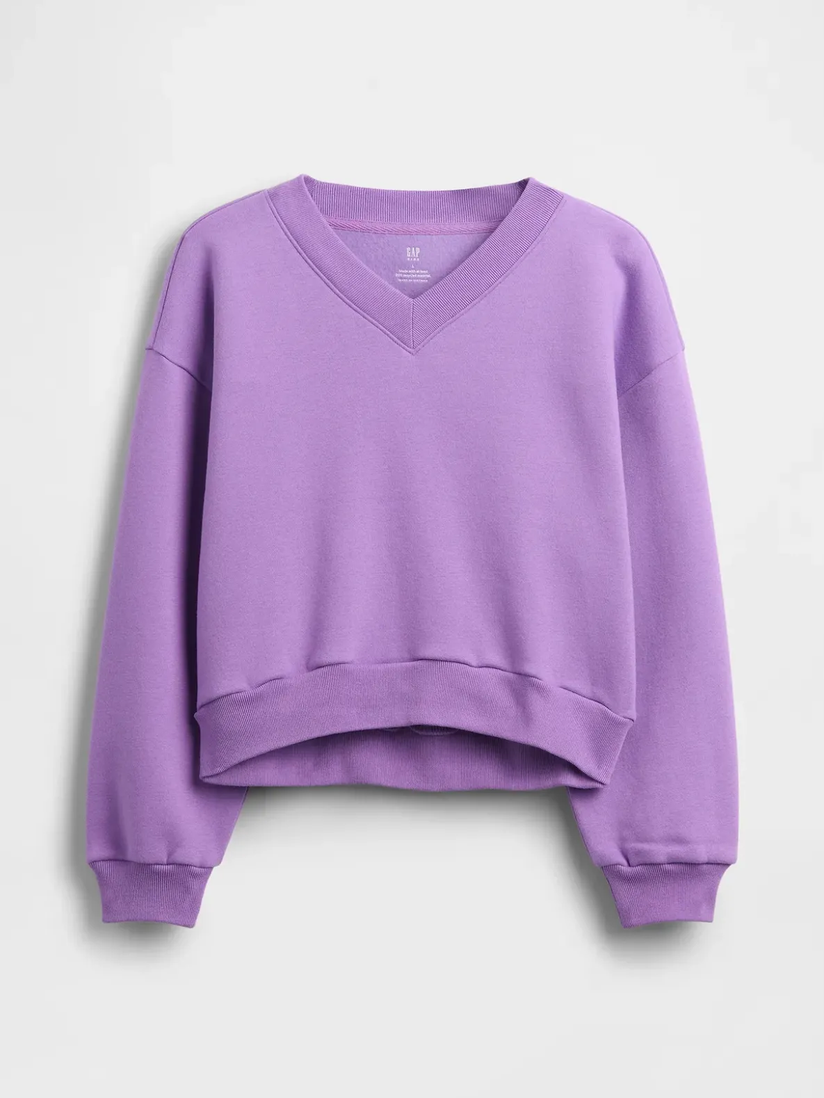 Kids VintageSoft Relaxed V-Neck Sweatshirt