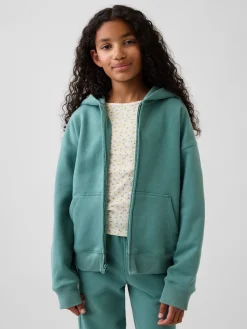 Kids VintageSoft Relaxed Zip Hoodie