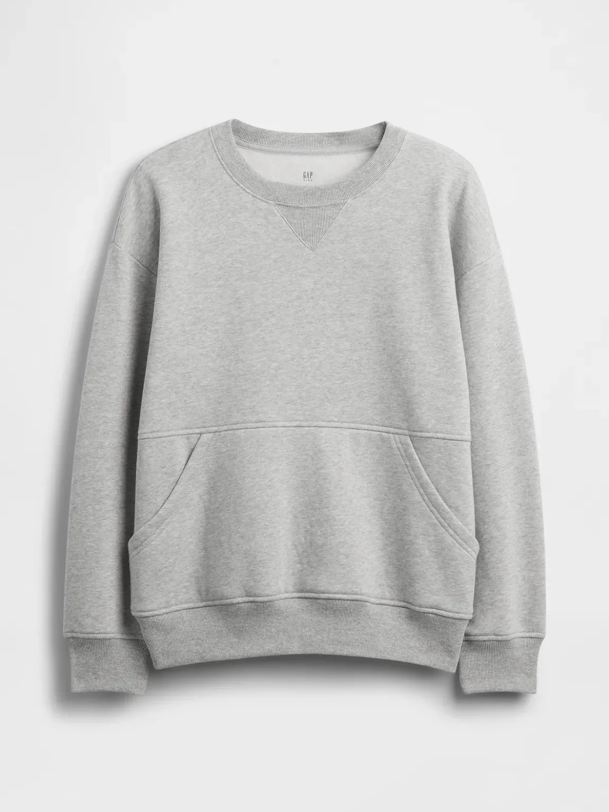 Kids VintageSoft Relaxed Crewneck Pocket Sweatshirt