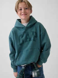 Kids VintageSoft Relaxed Logo Hoodie