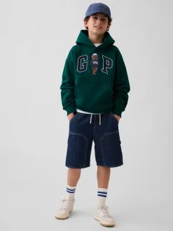 Kids VintageSoft Relaxed Brannan Bear Logo Hoodie