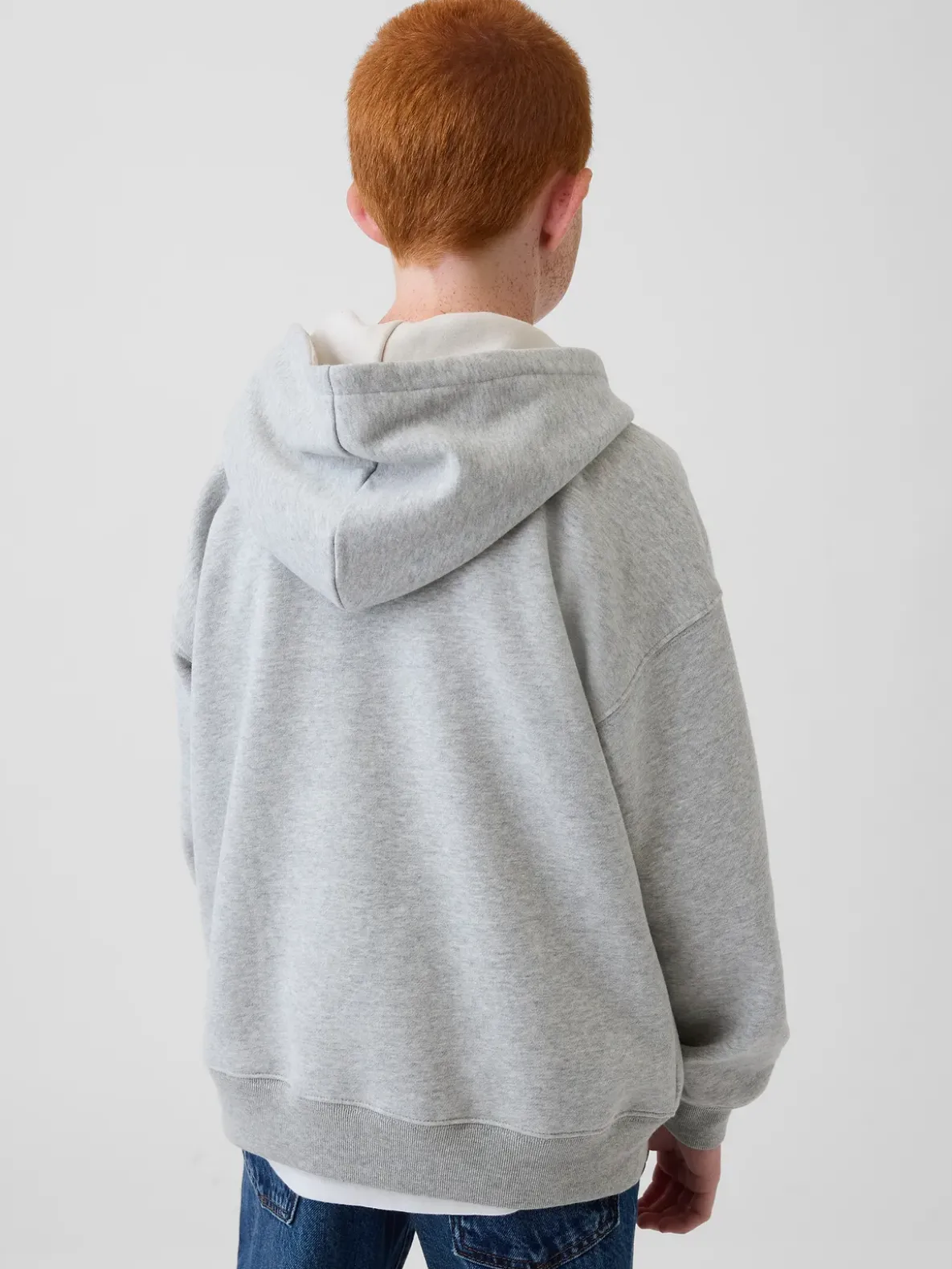 Kids VintageSoft Relaxed Henley Hoodie