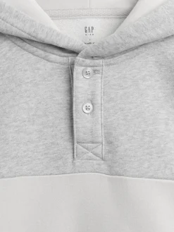 Kids VintageSoft Relaxed Henley Hoodie