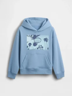 Kids VintageSoft Relaxed Graphic Hoodie