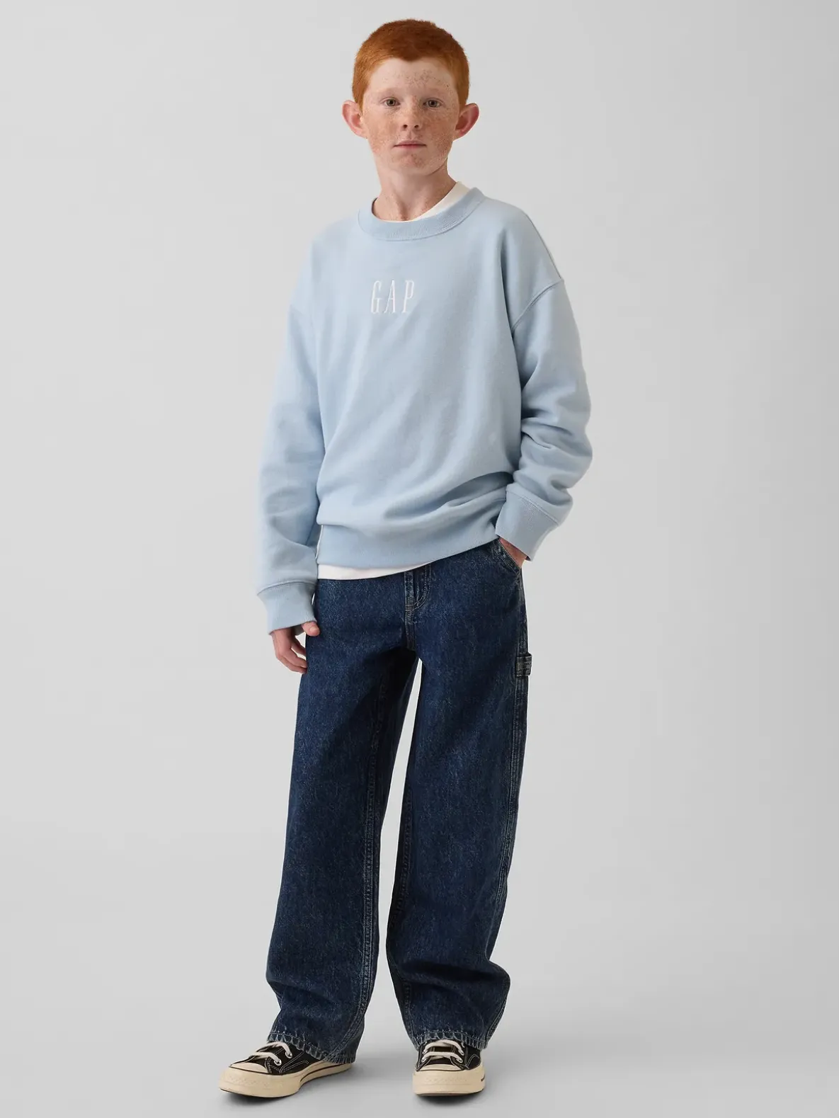 Kids VintageSoft Relaxed Logo Sweatshirt