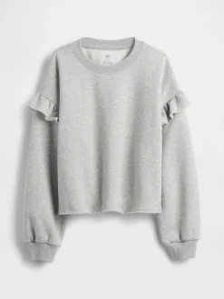 Kids VintageSoft Ruffle Sweatshirt