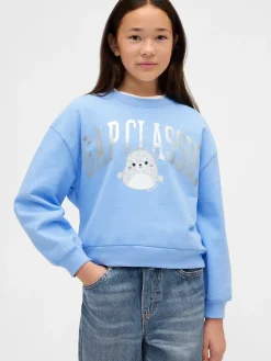 Kids VintageSoft Squishmallow Logo Sweatshirt