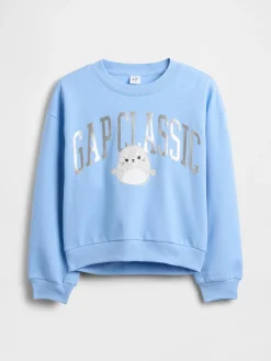 Kids VintageSoft Squishmallow Logo Sweatshirt