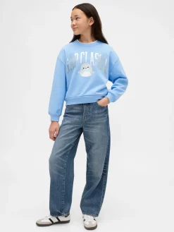 Kids VintageSoft Squishmallow Logo Sweatshirt