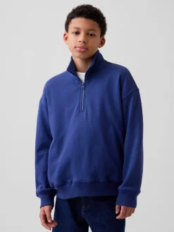 Kids VintageSoft Terry Relaxed Half-Zip Pullover