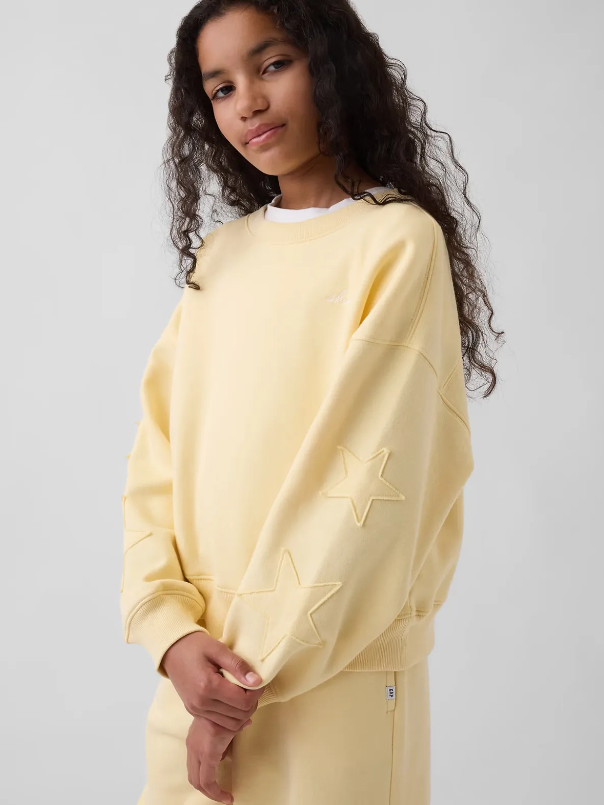 Kids VintageSoft Wedge Crewneck Sweatshirt