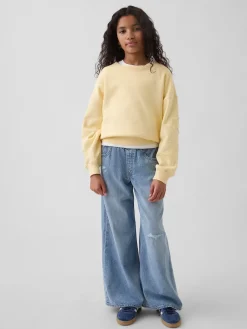 Kids VintageSoft Wedge Crewneck Sweatshirt