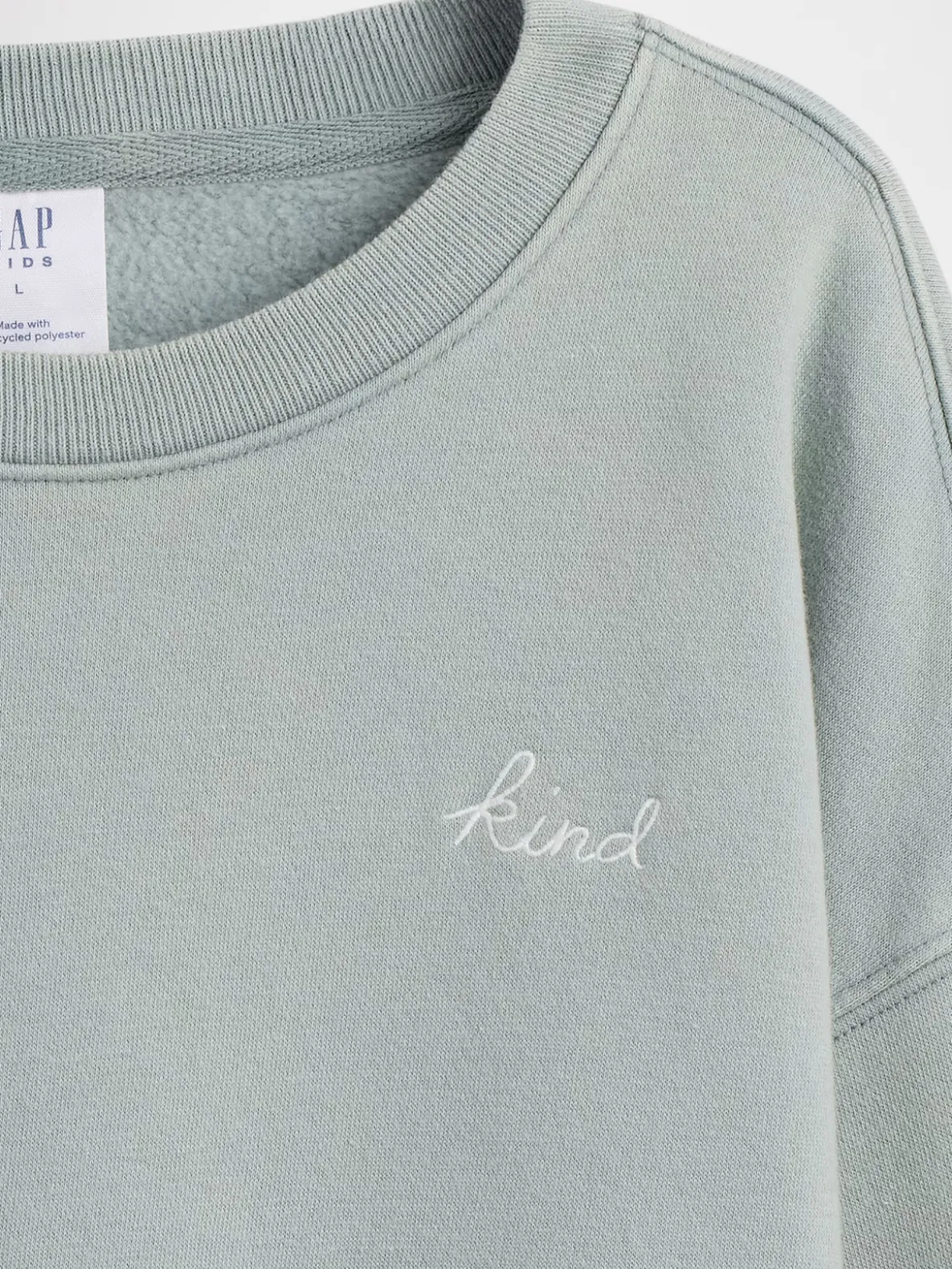 Kids VintageSoft Wedge Crewneck Sweatshirt