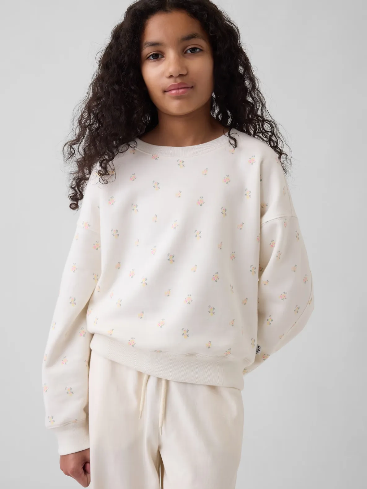 Kids VintageSoft Wedge Crewneck Sweatshirt