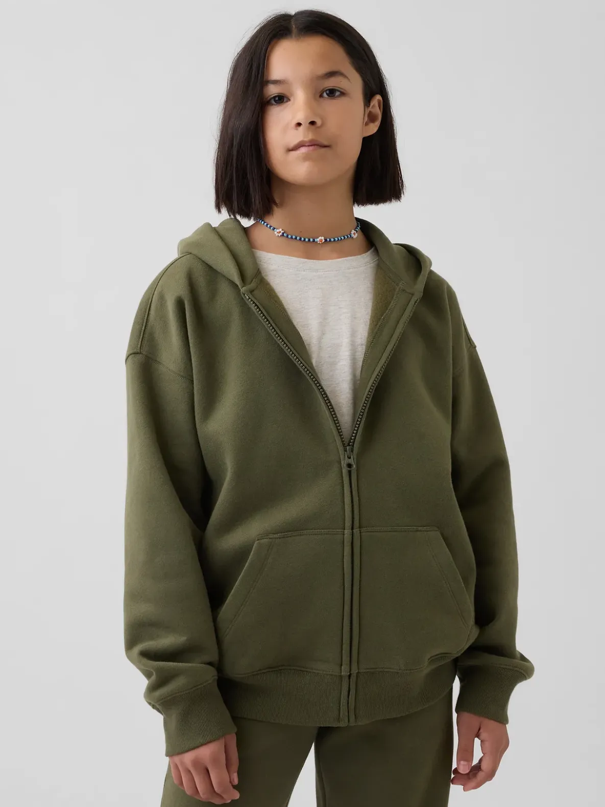 Kids VintageSoft Zip Hoodie