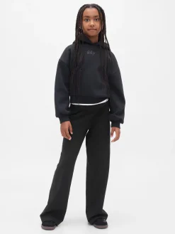 Kids Wide-Leg Foldover Leggings