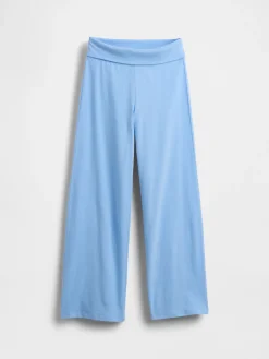 Kids Wide-Leg Foldover Leggings