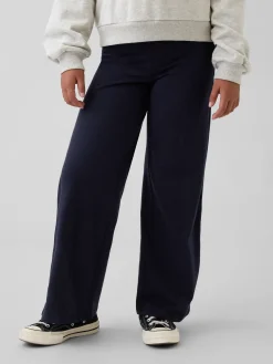 Kids Wide-Leg Foldover Leggings